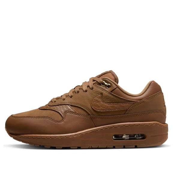 Nike Shoes - Nike Air Max 1 Premium Brown Leather Monochrome DV 3888-200 Size 8.5 Never Worn